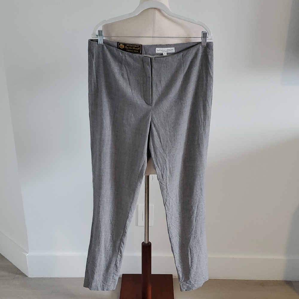 Loro Piana Gray Straight Leg Pants